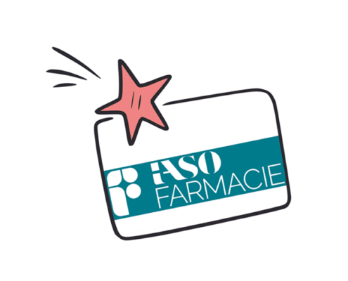 Fidelity card con logo testuale