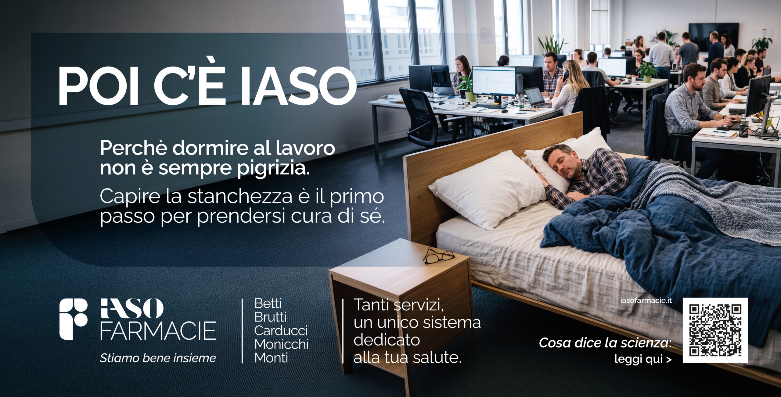 Poi c'è Iaso - dormire al lavoro